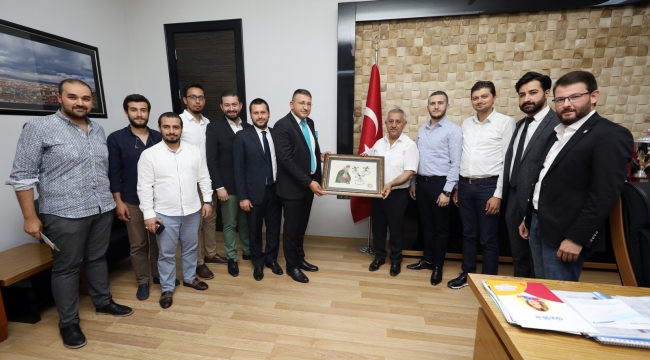 GENÇ GİRİŞİMCİLER'DEN ZEYBEK VE ÇOBAN'A ZİYARET