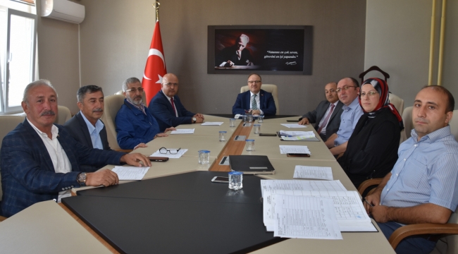 İl Encümen Toplantısı Yapıldı
