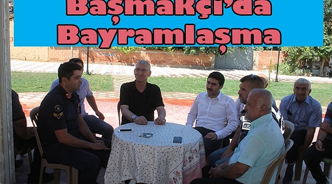 Afyon Başmakçı'da Bayramlaşma