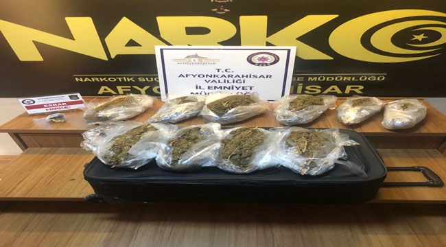 AFYONKARAHİSAR'DA UYUŞTURUCU OPERASYONU