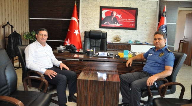 ALTUNTAŞ BAŞKANDAN POMEM'E ZİYARET