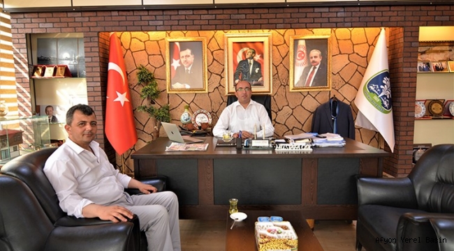 EMİRDAĞ BELEDİYE BAŞKANINDAN BAŞKAN ÇÖL’E ZİYARET