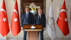 Giresun Valisi , Vali Mustafa Tutulmaz’ı Ziyaret Etti