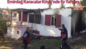 Gurbetçi Ailenin Evi Yandı