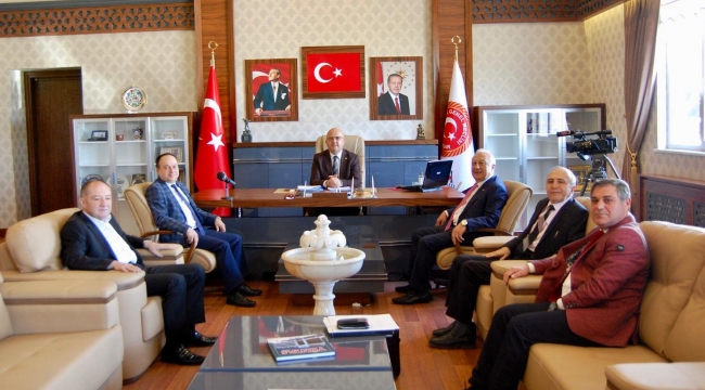 İL GENEL MECLİSİ BAŞKANI BURHANETTİN ÇOBANI ZİYARET