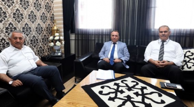 REKTÖR KARAKAŞ´TAN ZİYARET
