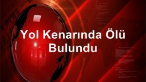 YOL KENARINDA ÖLÜ BULUNDU..