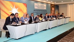 14 Bakan Yardımcısı başkanları dinledi