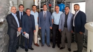 AZERBAYCAN AZER SU´DAN İÇME SUYU ARITMA TESİSİNE ZİYARET