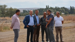 Başkan Bozkurt Canlı Hayvan Borsasını Genişletme Çalışmalarını İnceledi