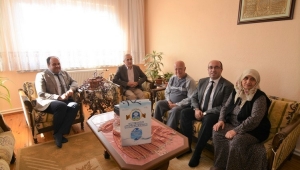 BAŞKAN MUSTAFA ÇÖL EV ZİYARETLERİNE DEVAM EDİYOR
