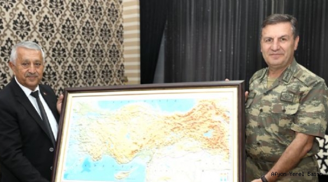 İKMAL VE GARNİZON KOMUTANI OSMAN ALP´TEN ZİYARET