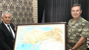  İKMAL VE GARNİZON KOMUTANI OSMAN ALP´TEN ZİYARET