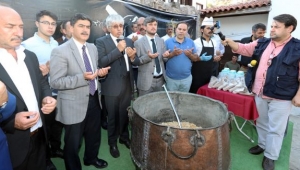 ŞİFALI AŞURE'NİN DUASI YAPILDI