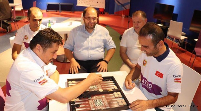 Tavla ve Dart müsabakaları yapıldı..