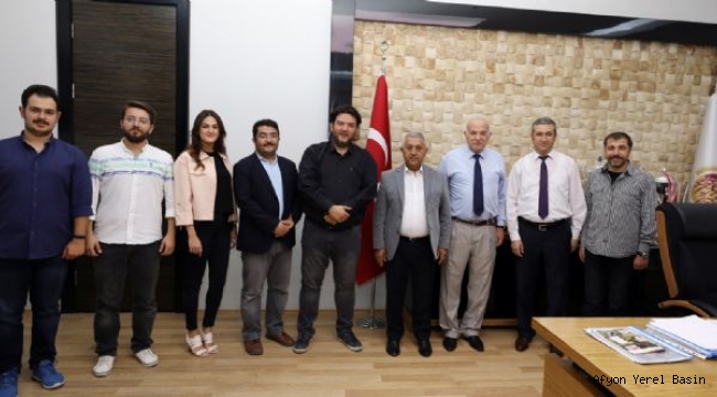 BELEDİYE ŞEHİR TİYATROSU´NDAN ZİYARET