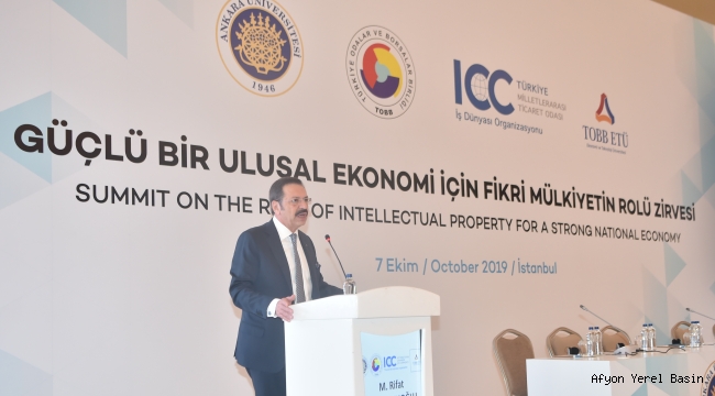 “GÜÇLÜ BİR ULUSAL EKONOMİ İÇİN FİKRİ MÜLKİYETİN ROLÜ”