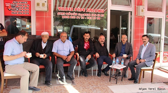 Muhtar Suat Gölcük Aşure İkramı Yaptı