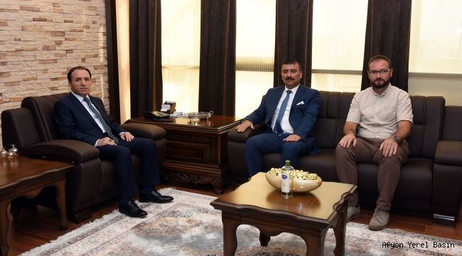 REKTÖR KARAKAŞ İŞKUR İL MÜDÜRÜNÜ KABUL ETTİ