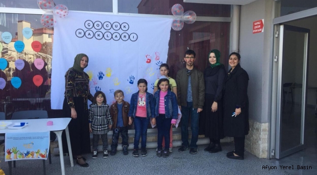 AK Gençlerden çocuk hakları etkinliği