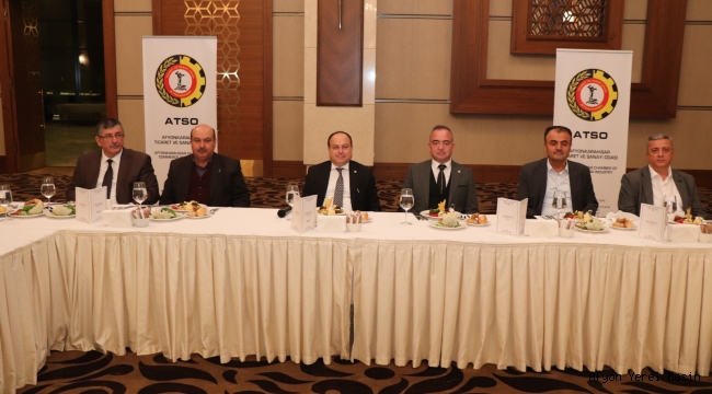 ATSO EV SAHİPLİĞİNDE STK İSTİŞARE TOPLANTISI YAPILDI