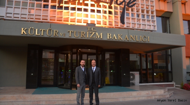 Başkan Bozkurt Kültür ve Turizm Bakanlığını Ziyaret Etti