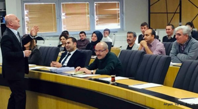 BELEDİYE PERSONELİNE HİZMET İÇİ EĞİTİM SEMİNERİ