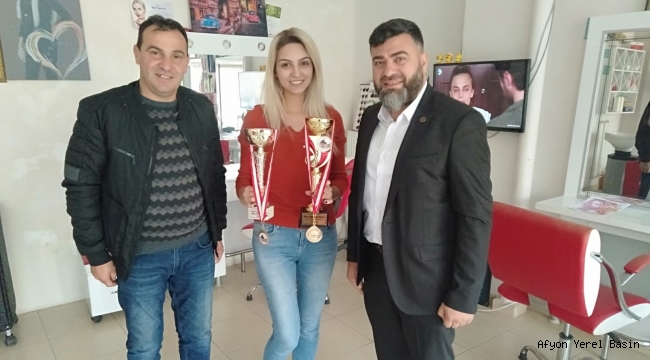 ÇİĞDEM DAŞDELEN'E TEBRİK ZİYARETİ..