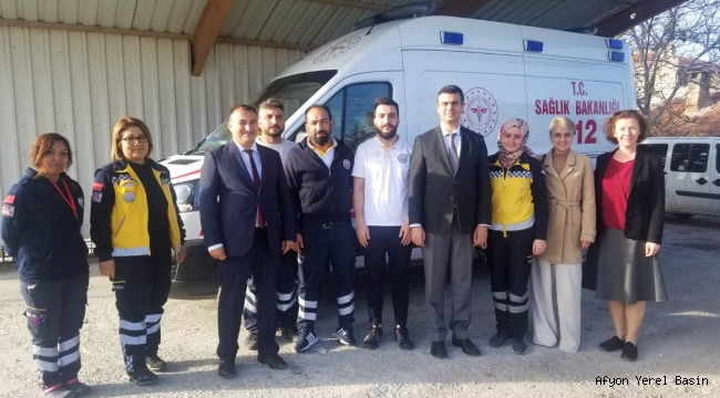 Korkmaz, Saha ziyaretleri kapsamında Emirdağ ilçesine gitti.