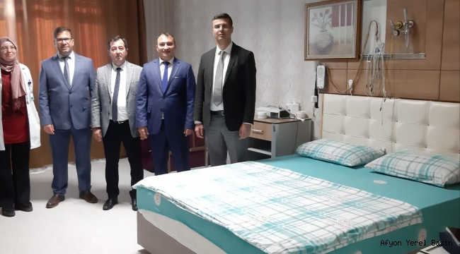 SAĞLIK MÜDÜRÜ KORKMAZ ZİYARET VE DENETİMLERİNE DEVAM EDİYOR..