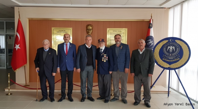 Şehit aileleri ve Gazilerden 'HOŞGELDİN' ziyareti..