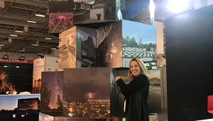 Afyon stantları yaratıcı tasarımı ile dikkat çekti