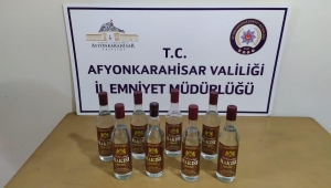 AFYONKARAHİSAR'DA SAHTE İÇKİ OPERASYONU