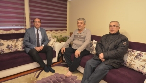 BAŞKAN MUSTAFA ÇÖL’DEN GEÇMİŞ OLSUN ZİYARETLERİ