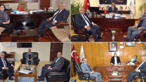  BAŞKAN ZEYBEK BÖLGE MÜDÜRLERİNİ ZİYARET ETTİ