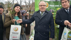  Fidan Dağıtım Programı Yapıldı