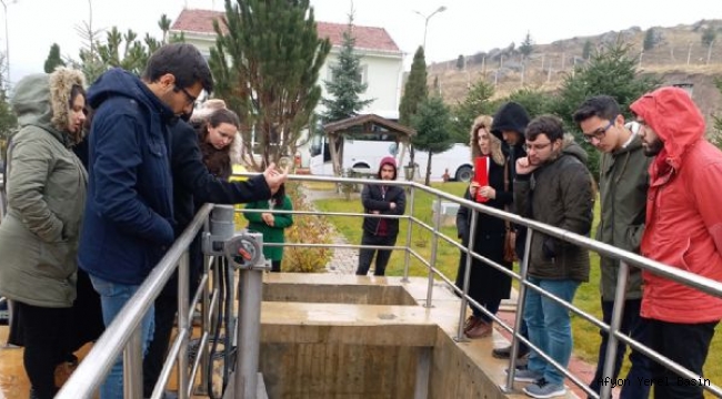 İÇME SUYU ARITMA TESİSİNE ZİYARETLER DEVAM EDİYOR