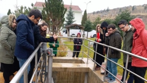 İÇME SUYU ARITMA TESİSİNE ZİYARETLER DEVAM EDİYOR