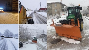 KARLA MÜCADELE ÇALIŞMALARI BAŞLADI