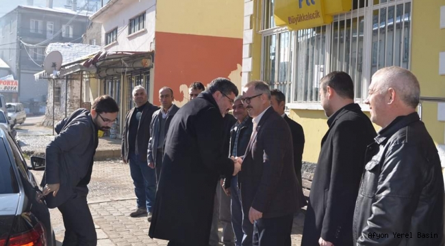 Milletvekili Özkaya Büyükkalecik beldesini ziyaret etti