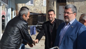 Milletvekili Özkaya Büyükkalecik beldesini ziyaret etti