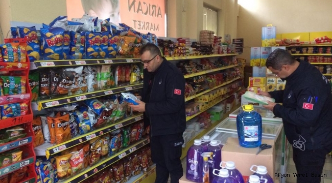 Okul kantinleri ve marketler denetlendi