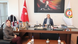 ŞERİFE MÜNİRE BURCU, SERTESER’İ ZİYARET ETTİ