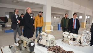 Tekstil Atölyesi Çalışmaları İncelendi