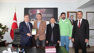 TEMA Gönüllüleri Kaymakam Kapankaya'yı Ziyaret Etti