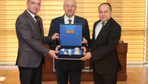 TİCARET BAKAN YARDIMCISI UÇARMAK, ATSO’YU ZİYARET ETTİ