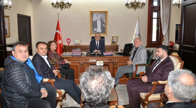 Vali Mustafa Tutulmaz İl İnsan Hakları Kurulu Üyelerini Kabul Etti