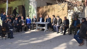  Vali Tutulmaz Dazkırı ilçesi Köylerini Ziyaret Etti