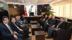 AKÜ Rektörü Prof. Dr. Mehmet Karakaş Dinar da