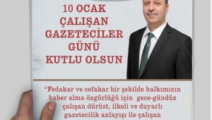 Başkan Bozkurt’tan Çalışan Gazeteciler Günü Mesajı